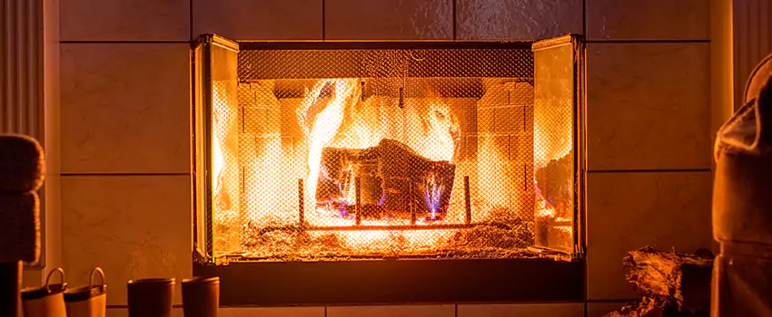 Mendota Hearth Landscape Fireplace Installation in Hilo, Hawaii