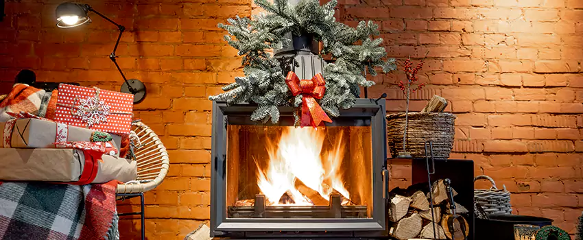 Travis Industries Linear Gas Fireplace Installation in Hilo, Hawaii