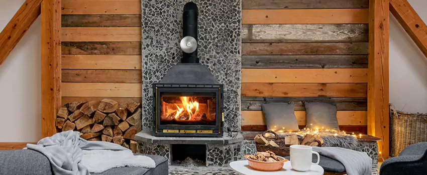 Thelin Hearth Products Direct Vent Gas Stove Fireplace Inspection in Hilo, Hawaii